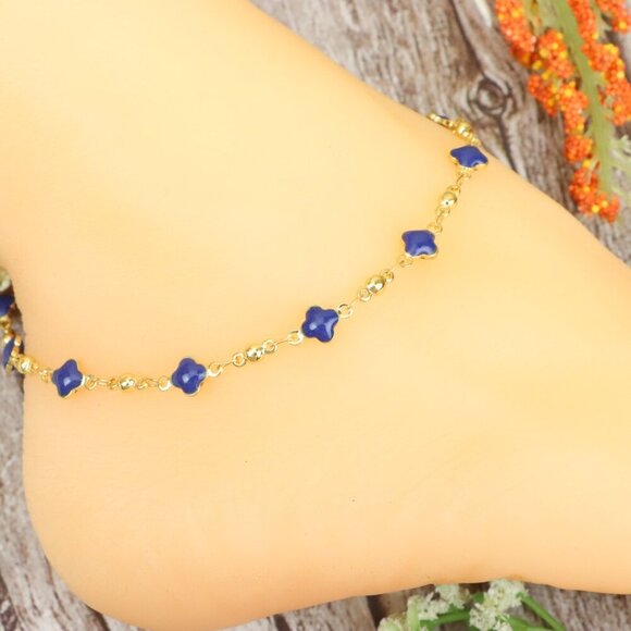 "Dainty Anklet for Women – Elegant Everyday Jewelry & Perfect Gift | MLCRC2135 - Picture 1 of 10